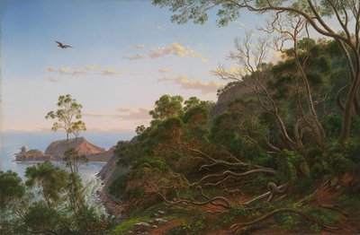 Teebäume in der Nähe von Cape Schanck, Victoria von Eugene von Guérard